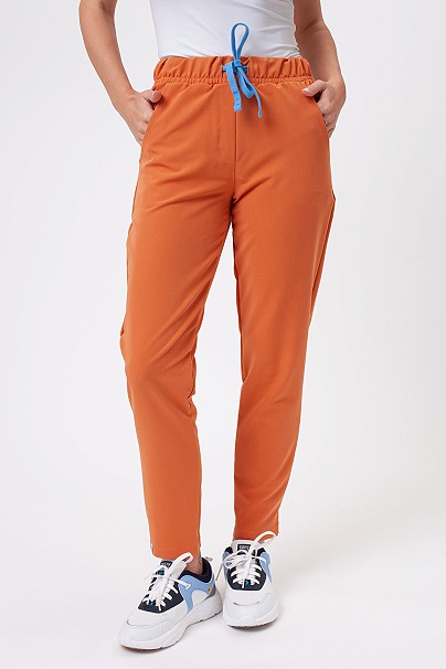Women's Sunrise Uniforms Premium Pride scrub trousers caramel