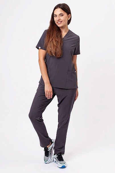 Women's Sunrise Move Line scrub set pewter
