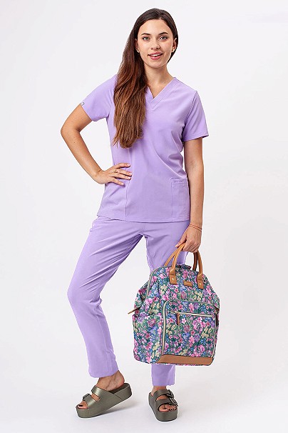 Women's Sunrise Move Line scrub set lavender