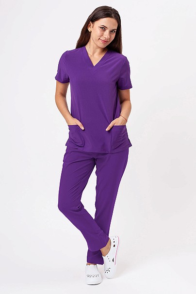 Women's Sunrise Move Line scrub set purple