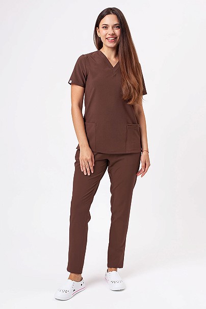 Women's Sunrise Move Line scrub set coffe