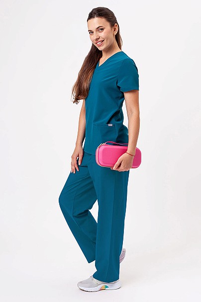 Women's Sunrise Move Zen scrub set caribbean blue