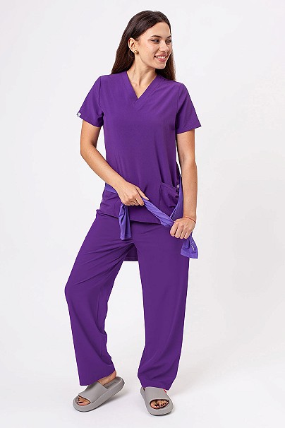 Women's Sunrise Move Zen scrub set purple