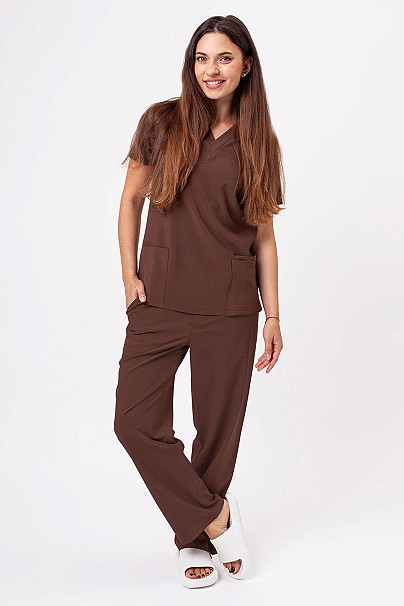 Women's Sunrise Move Zen scrub set coffe
