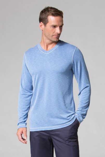 Men’s Maevn Modal long-sleeve top blue-1