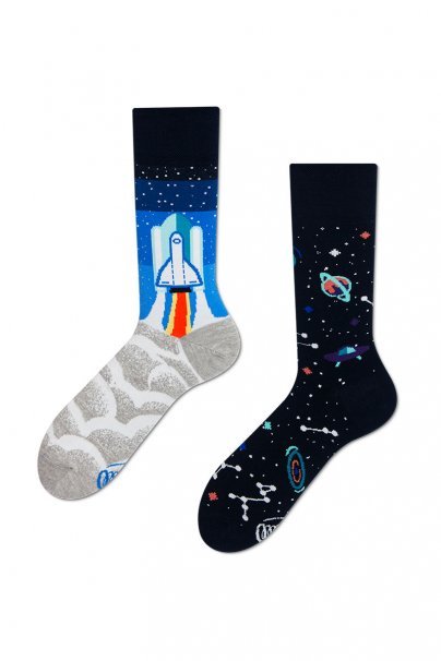 Space trip COLOURFUL SOCKS – MANY MORNINGS-1