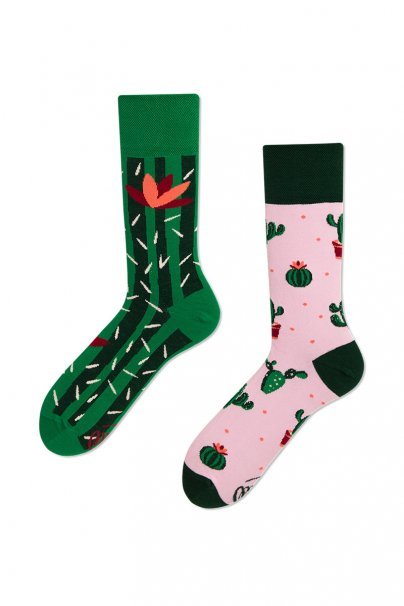 Summer Cactus COLOURFUL SOCKS – MANY MORNINGS-1