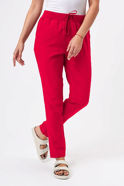Women's Sunrise Move Line scrub trousers raspberry