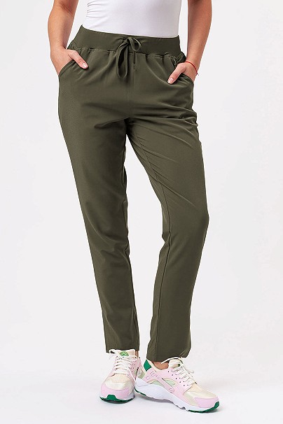 Women's Sunrise Move Line scrub trousers olive