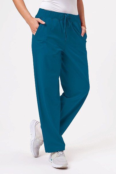 Women's Sunrise Move Zen scrub trousers caribbean blue