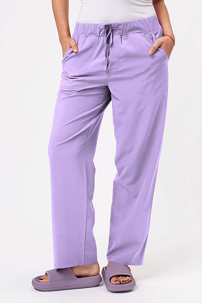 Women's Sunrise Move Zen scrub trousers lavender