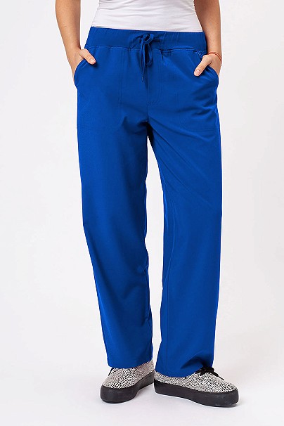 Women's Sunrise Move Zen scrub trousers royal blue