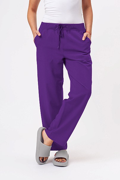 Women's Sunrise Move Zen scrub trousers purple