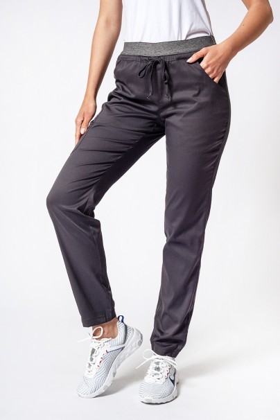 Women's Maevn Matrix Semi-jogger scrub trousers pewter-1