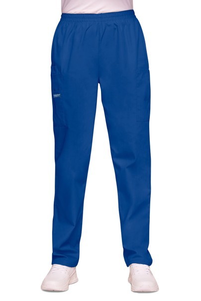 Women’s Cherokee Originals Natural Rise scrub trousers galaxy blue-1